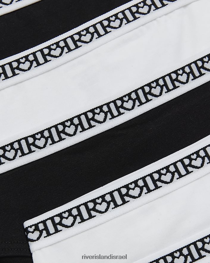 אביזרים River Island גופיה ותחתונים 10 מארז שָׁחוֹר בנות BDZ4086465