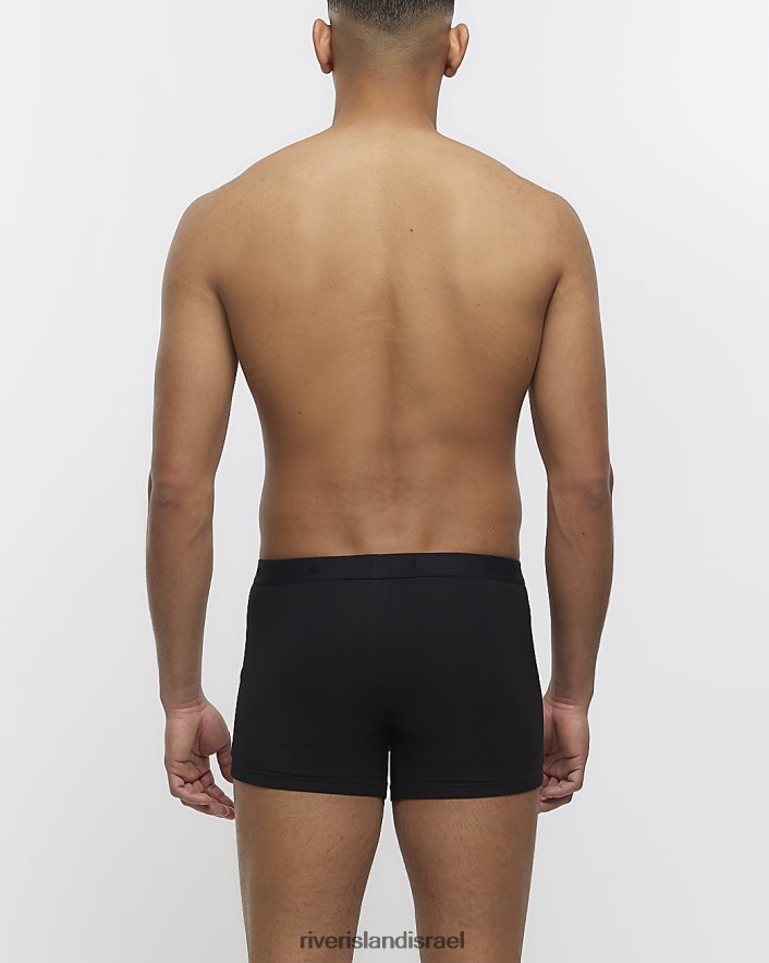 אביזרים River Island חבילה של 3 תא מטען מודלי שָׁחוֹר גברים BDZ4083035