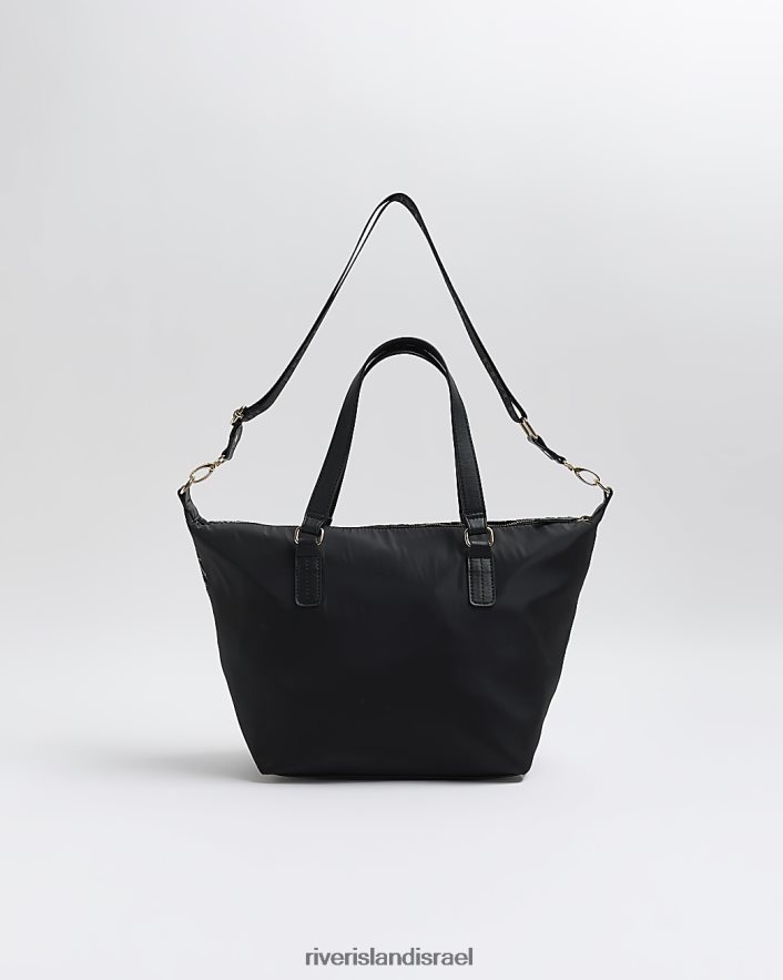 אביזרים River Island שקית מרופד לב מניילון 3 חבילות שָׁחוֹר בנות BDZ4086223