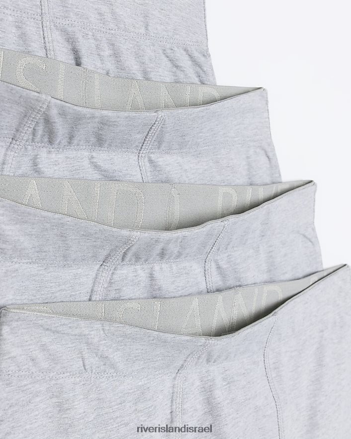 אביזרים River Island חבילה של 4 גזעי רי אפור גברים BDZ4083042