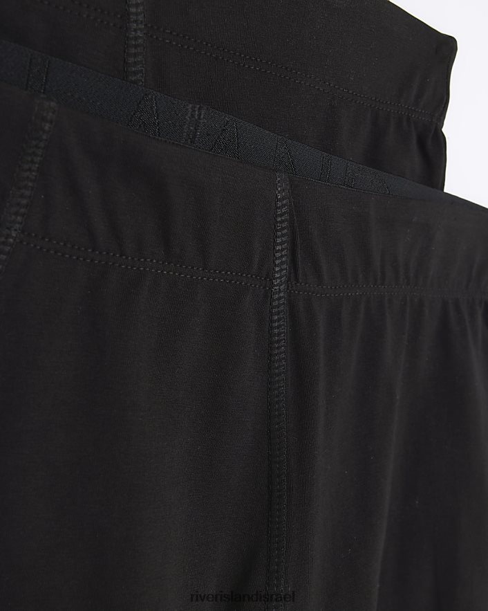 אביזרים River Island חבילה של 4 גזעי רי שָׁחוֹר גברים BDZ4083043