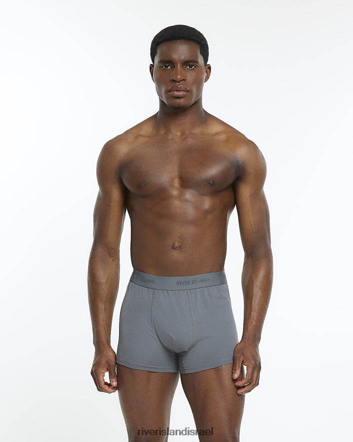 אביזרים River Island חבילה של 4 גזעי רי אפור גברים BDZ4083096