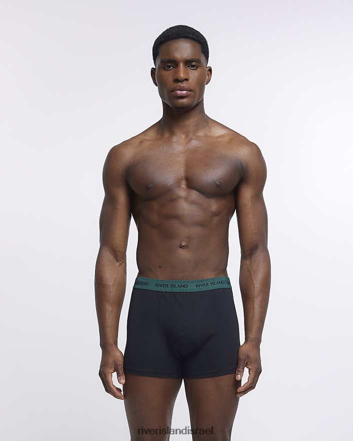 אביזרים River Island מארז של 4 בוקסר ri שָׁחוֹר גברים BDZ4083091