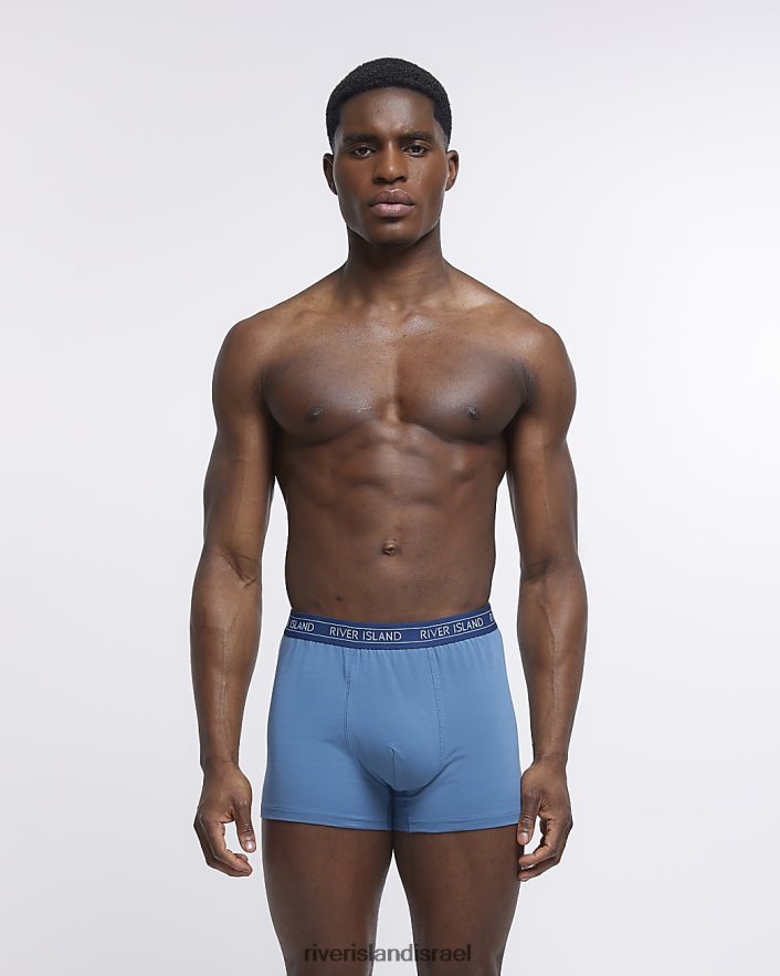 אביזרים River Island מארז של 4 בוקסר ri כְּחוֹל גברים BDZ4083093