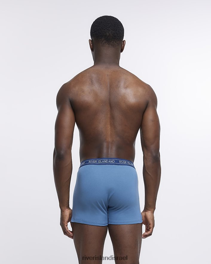 אביזרים River Island מארז של 4 בוקסר ri כְּחוֹל גברים BDZ4083093