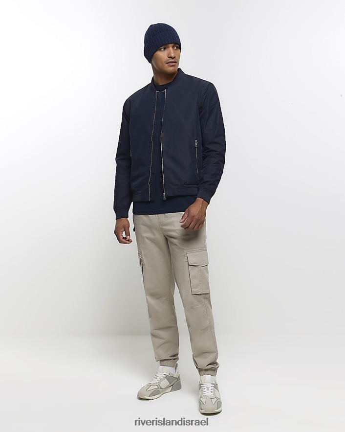 לבוש River Island חבילה של 5 חולצות בגזרת דק חיל הים גברים BDZ4082962