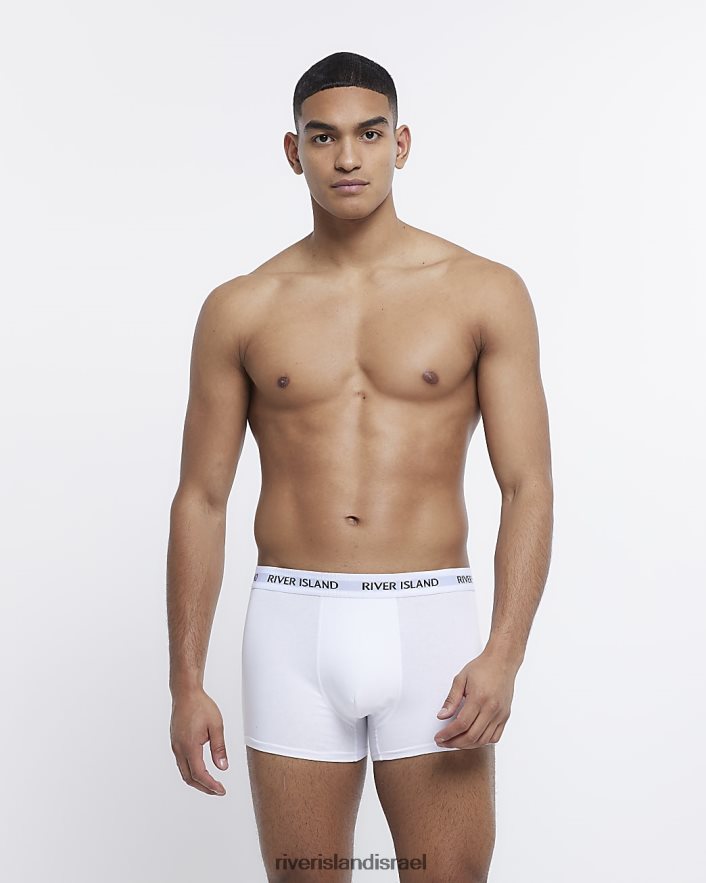 אביזרים River Island מארז של 5 בוקסר ממותגים ri אפור גברים BDZ4085920