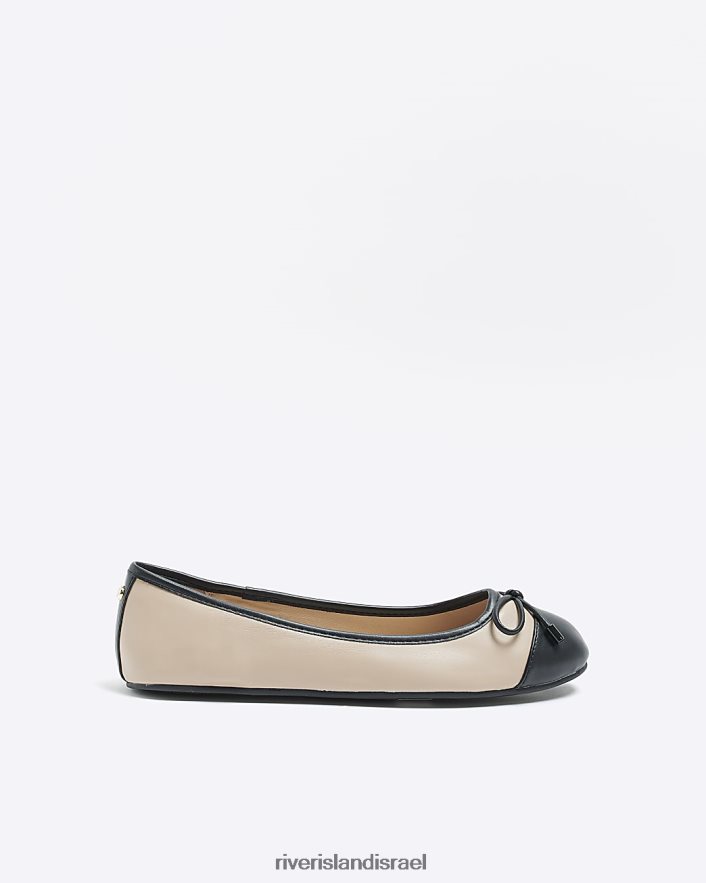 הַנעָלָה River Island נעלי בלט קשת בז' נשים BDZ4081009