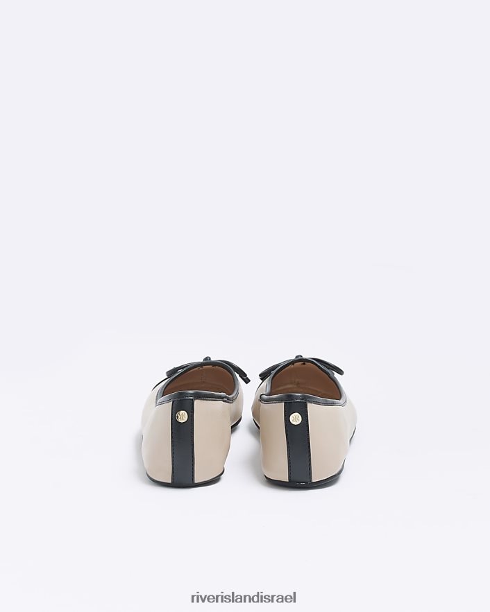 הַנעָלָה River Island נעלי בלט קשת בז' נשים BDZ4081009