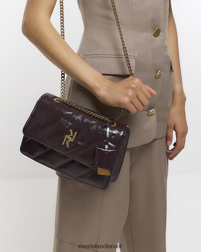 אביזרים River Island תיק כתף מרופד אָדוֹם נשים BDZ4081068