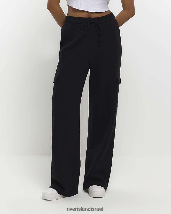 לבוש River Island נעלי מטען רחבות רגל שָׁחוֹר נשים BDZ4081252