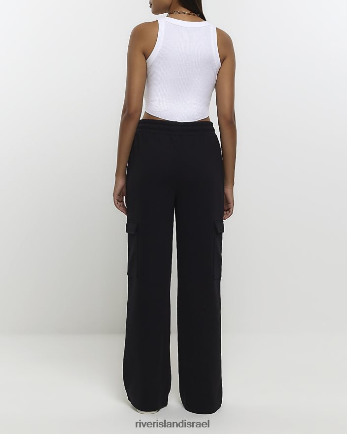 לבוש River Island נעלי מטען רחבות רגל שָׁחוֹר נשים BDZ4081252