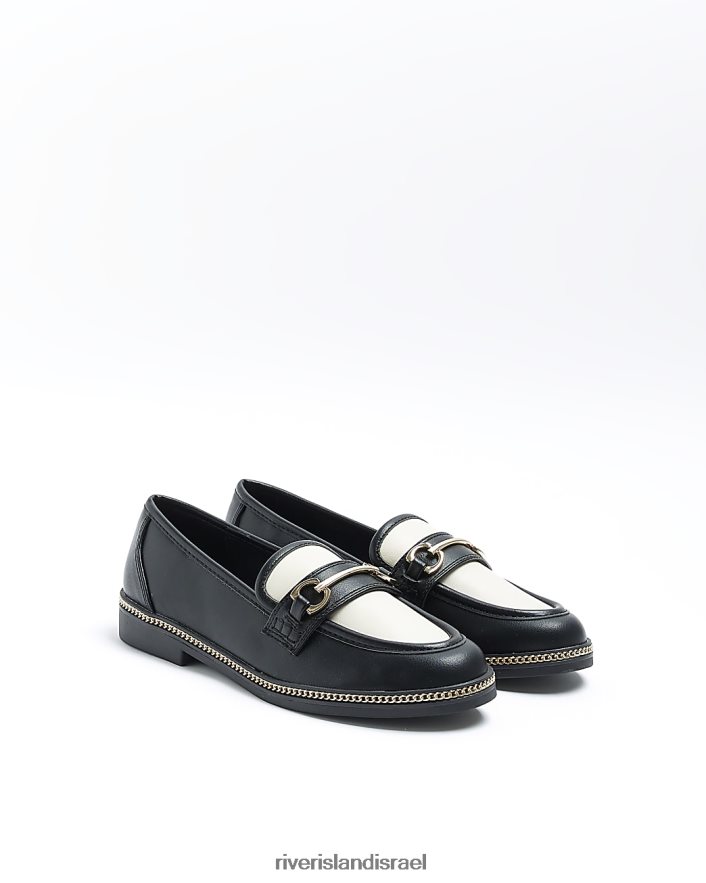 הַנעָלָה River Island לולאות פירוט שרשרת שָׁחוֹר נשים BDZ4081474
