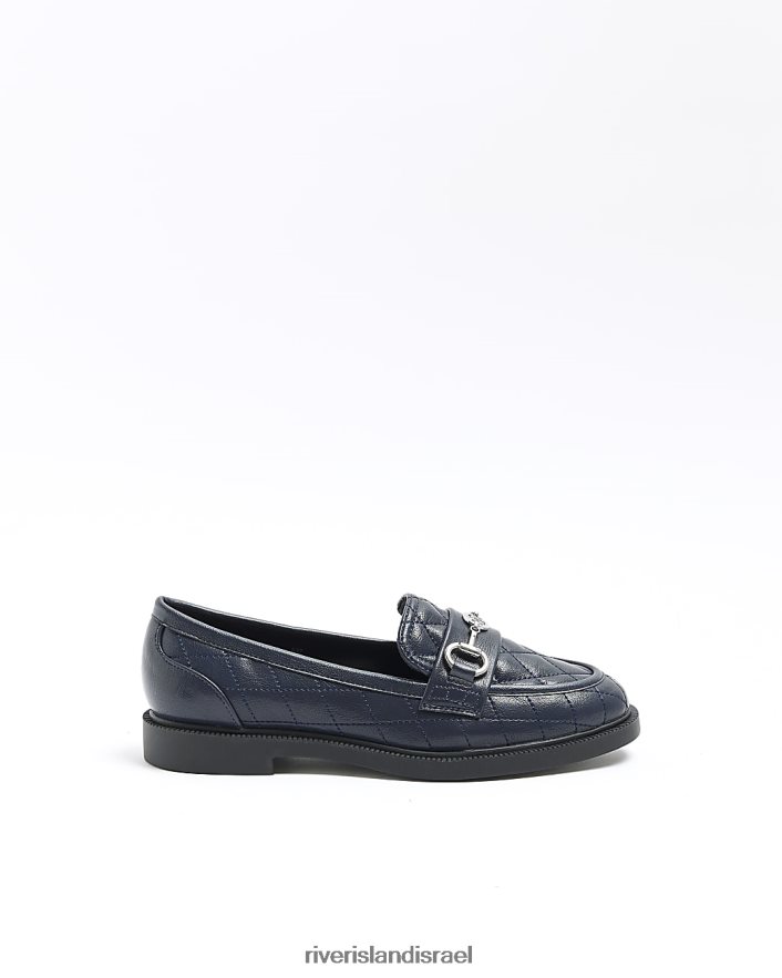 הַנעָלָה River Island נעלי טלאים מרופדות חיל הים נשים BDZ4081573