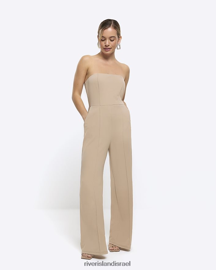 לבוש River Island סרבל ברדו קטן אֶבֶן נשים BDZ4082289