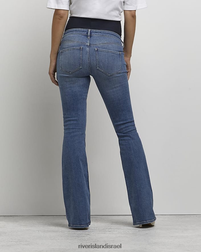 לבוש River Island ג'ינס מתרחב להריון כְּחוֹל נשים BDZ4082307