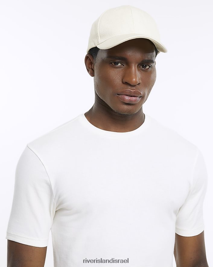 לבוש River Island חולצת טריקו בכושר שריר אקרו גברים BDZ4082330