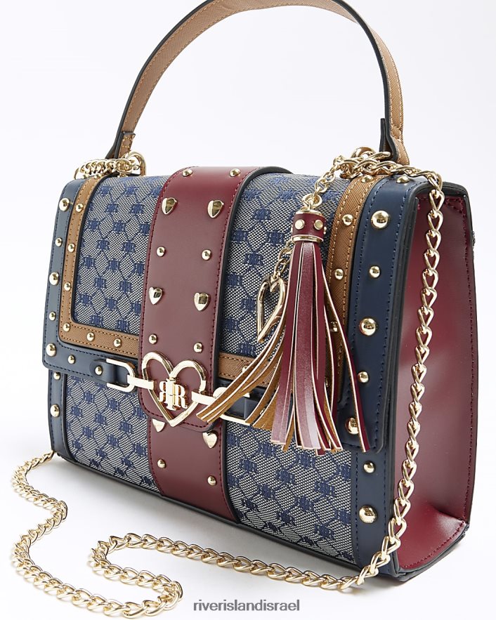 אביזרים River Island תיק כתף מחליפה לב חיל הים נשים BDZ408233