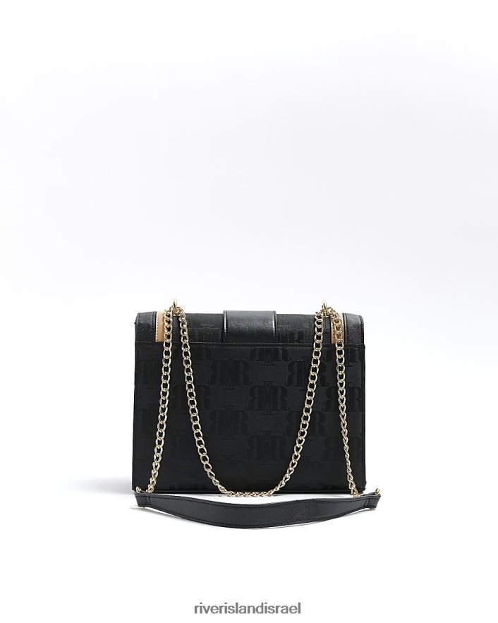 אביזרים River Island תיק כתף מחליפה לב שָׁחוֹר נשים BDZ408234