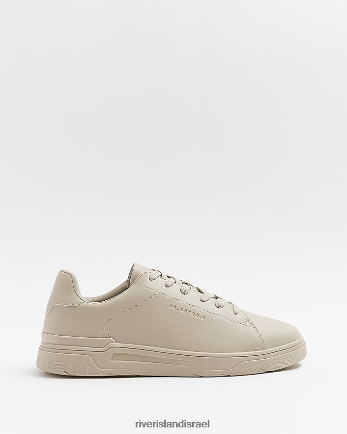 הַנעָלָה River Island נעלי שרוכים נמוכות אֶבֶן גברים BDZ4082806