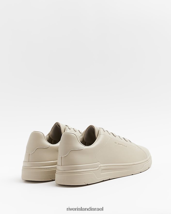 הַנעָלָה River Island נעלי שרוכים נמוכות אֶבֶן גברים BDZ4082806