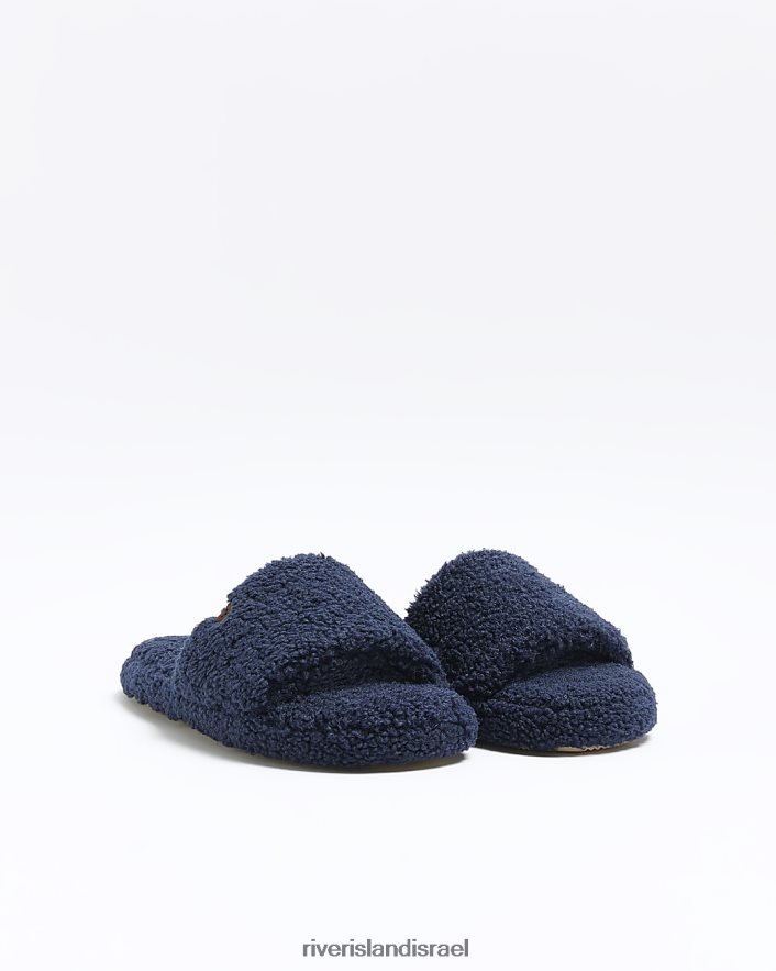 הַנעָלָה River Island נעלי בית גזירה חיל הים גברים BDZ4082827