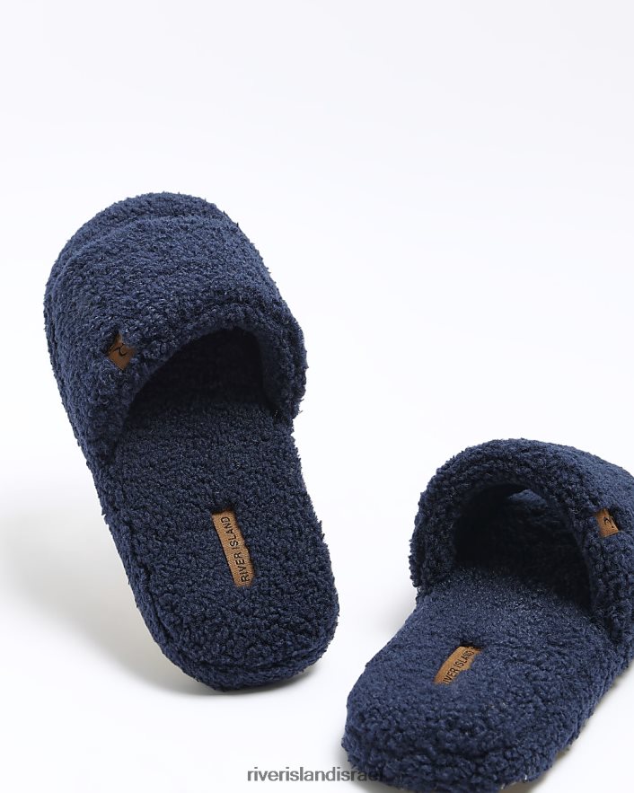 הַנעָלָה River Island נעלי בית גזירה חיל הים גברים BDZ4082827