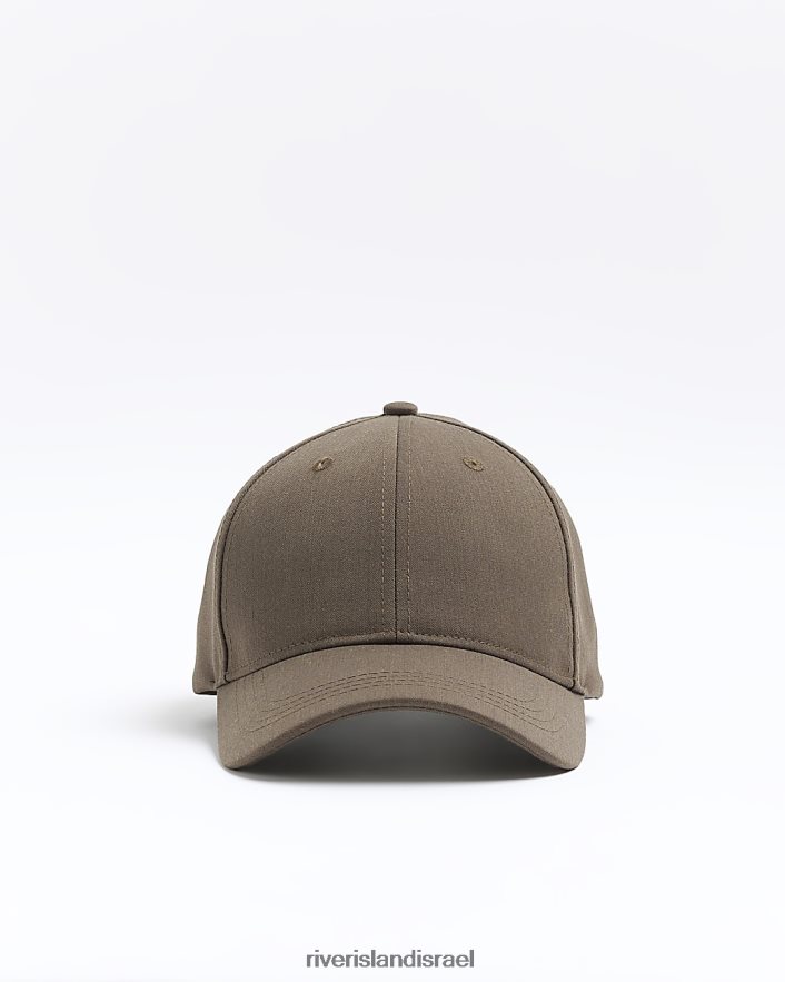 אביזרים River Island כובע בייסבול חום גברים BDZ4082909