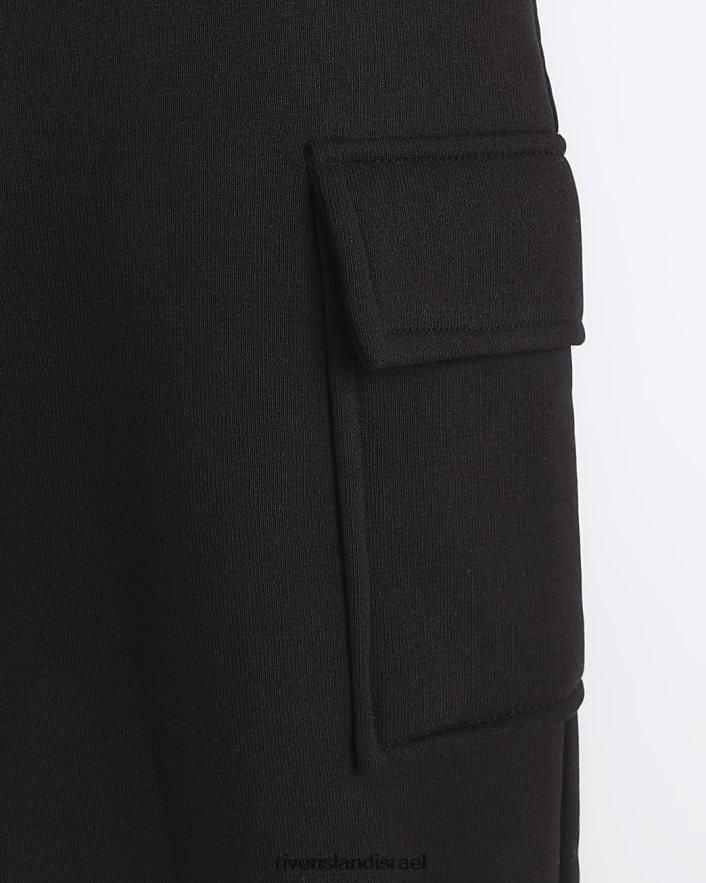 לבוש River Island ג'וגר מטען שָׁחוֹר בנות BDZ4083219
