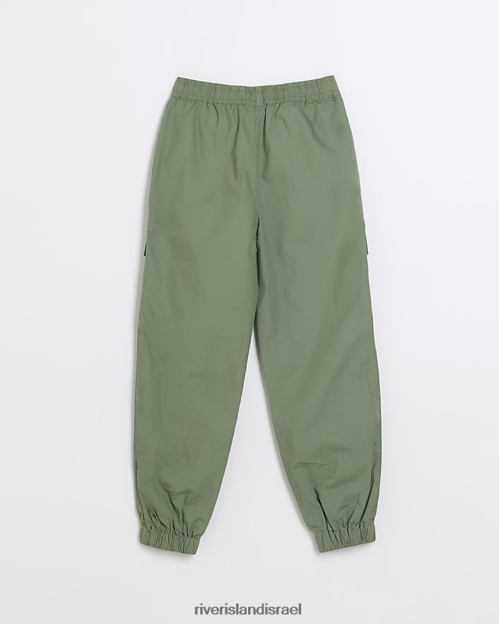 לבוש River Island מכנסי מטען עם פרטים שרשרת חָקִי בנות BDZ4083235