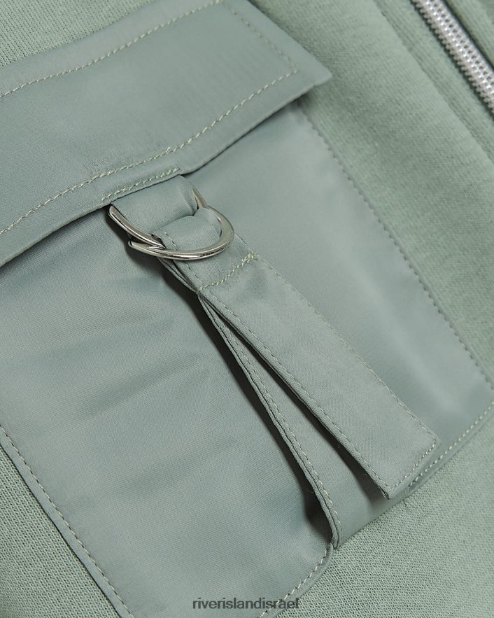 לבוש River Island ג'קט מטען מטען רוכסן חָקִי בנות BDZ4083276