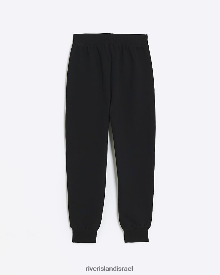 לבוש River Island נעלי ריצה עם אזיקים שָׁחוֹר בנות BDZ4083301