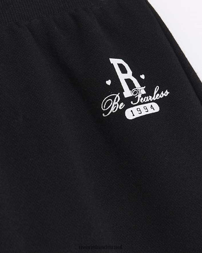 לבוש River Island נעלי ריצה עם אזיקים שָׁחוֹר בנות BDZ4083301