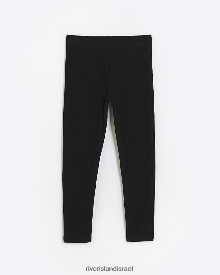 לבוש River Island חותלות מצולעות שָׁחוֹר בנות BDZ4083392
