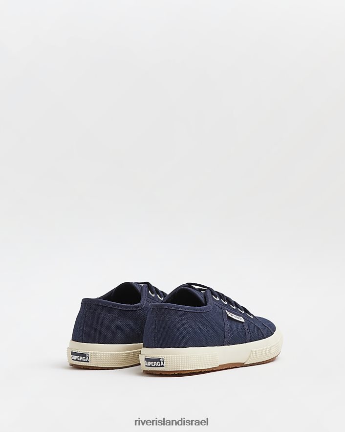 הַנעָלָה River Island מאמני קנבס עם שרוכים של סופרגה חיל הים בנות BDZ4083454