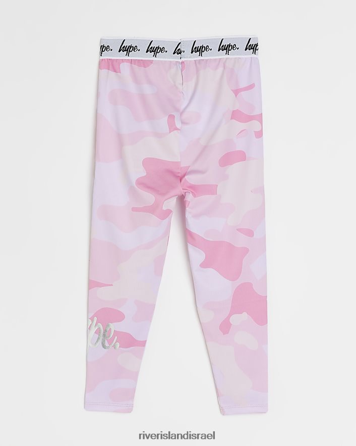 לבוש River Island חותלות עם הדפס קמו בהייפ וָרוֹד בנות BDZ4083466