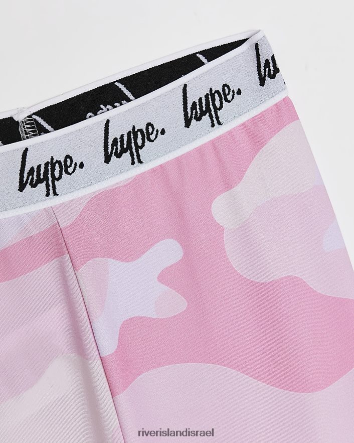 לבוש River Island חותלות עם הדפס קמו בהייפ וָרוֹד בנות BDZ4083466