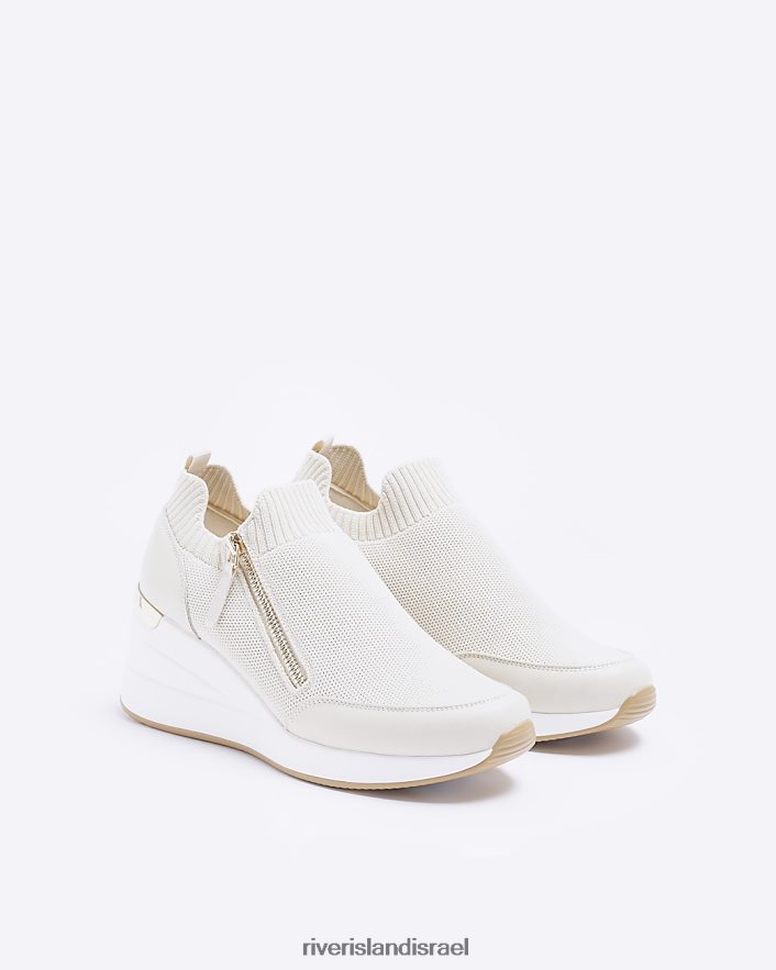 הַנעָלָה River Island להחליק מאמני טריז בז' נשים BDZ408346