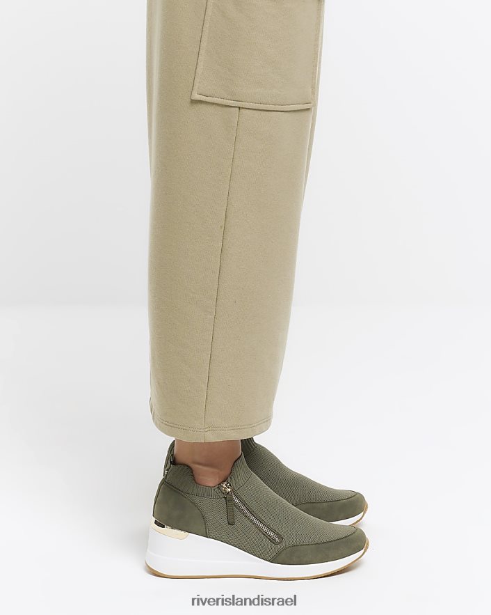 הַנעָלָה River Island להחליק מאמני טריז חָקִי נשים BDZ408348