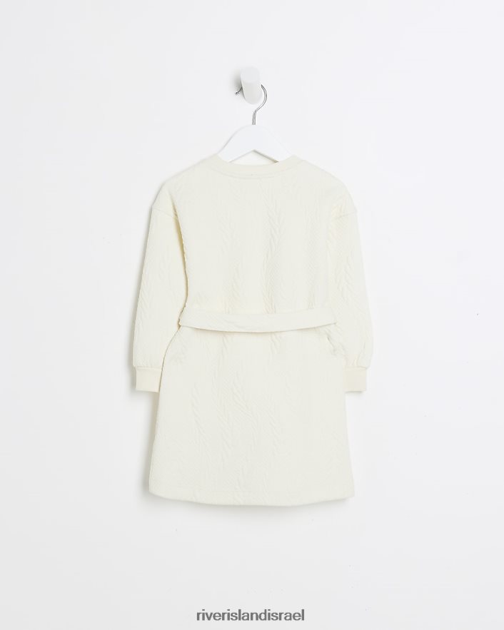 לבוש River Island שמלת חגורת ג'קארד מ