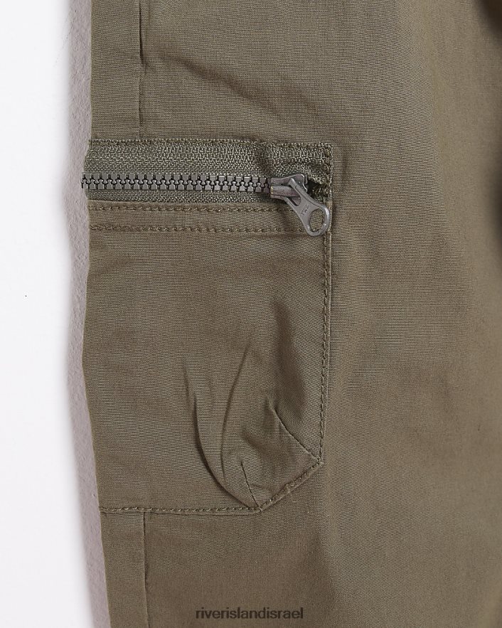 לבוש River Island מכנסי מטען מיני עם רוכסן חָקִי בנים BDZ4083552