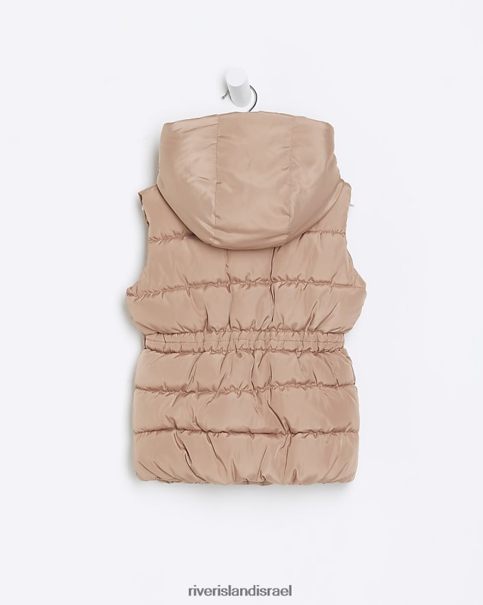 לבוש River Island מג'ט מרופד ברדס בז' בנות BDZ4083573