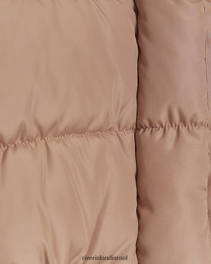 לבוש River Island מג'ט מרופד ברדס בז' בנות BDZ4083573