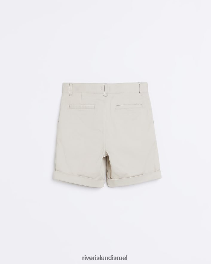 לבוש River Island ב מכנסי צ'ינו נמתחים בז' בנים BDZ4083672