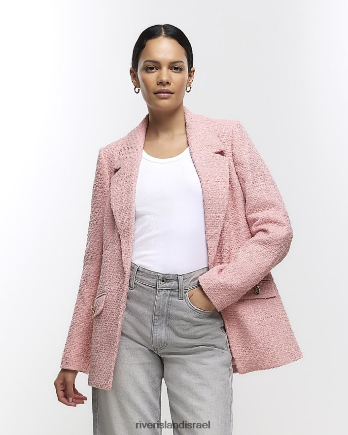 לבוש River Island בלייזר בוקל וָרוֹד נשים BDZ4083742