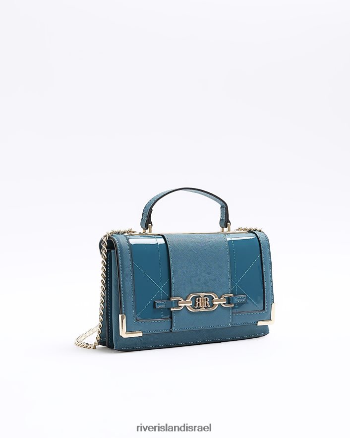 אביזרים River Island תיק צלב גוף רצועת שרשרת כְּחוֹל נשים BDZ4083818