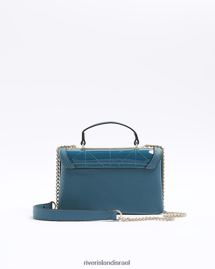 אביזרים River Island תיק צלב גוף רצועת שרשרת כְּחוֹל נשים BDZ4083818