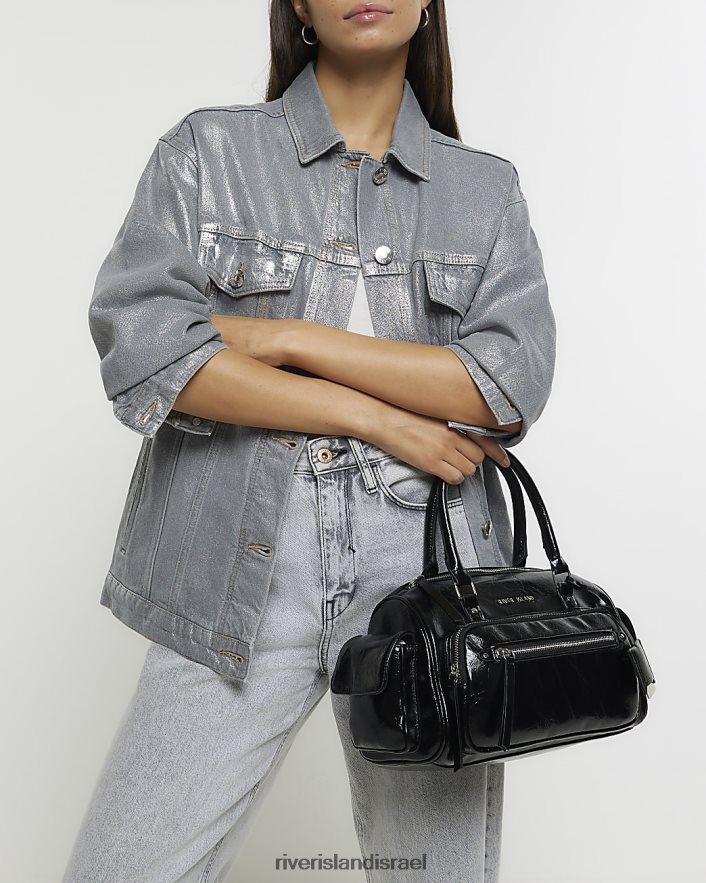 אביזרים River Island תיק כתף שימושי שָׁחוֹר נשים BDZ4083848