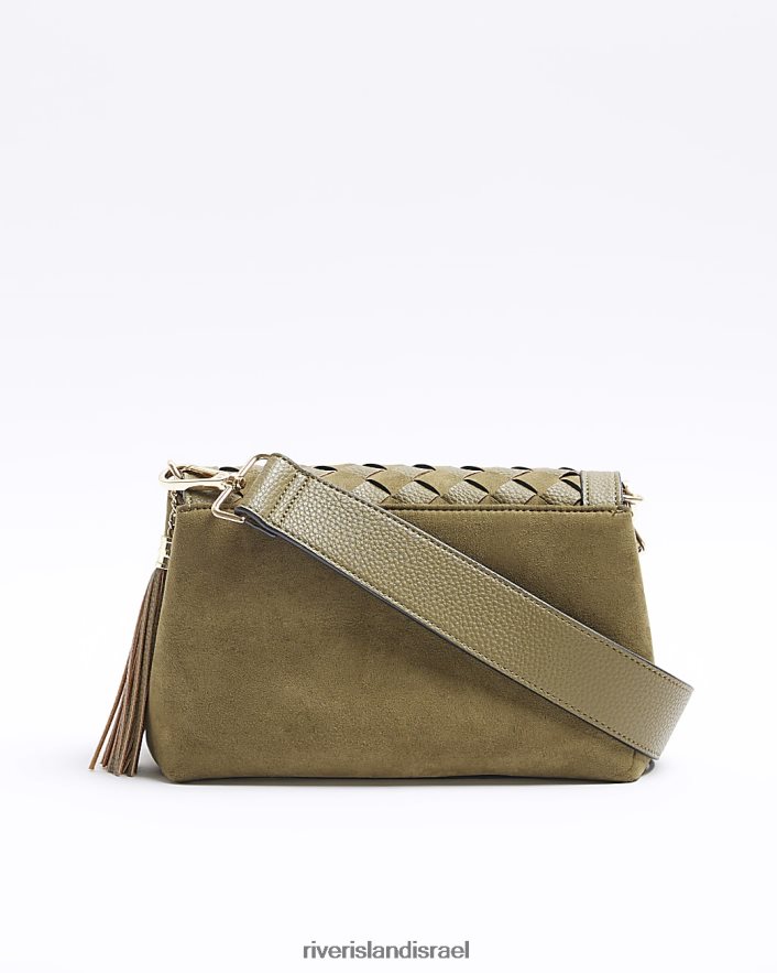 אביזרים River Island תיק קרוס גוף בעל מרקם חָקִי נשים BDZ4083853