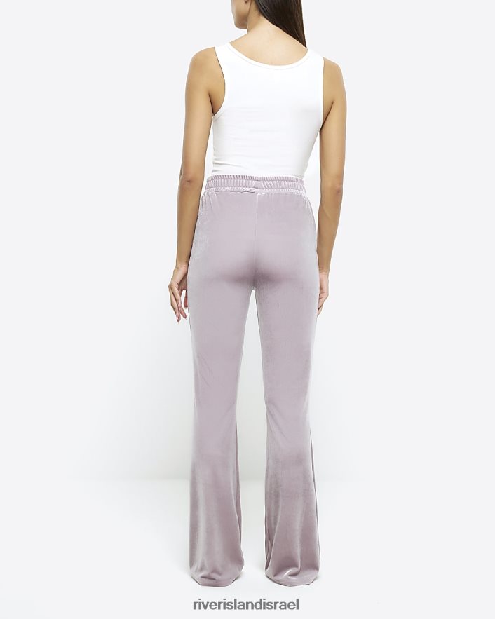 לבוש River Island נעלי ריצה מקטיפה סָגוֹל נשים BDZ4083939